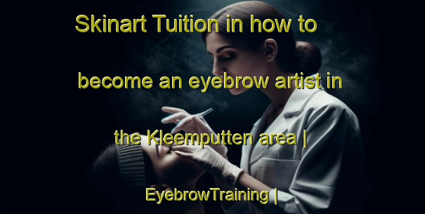 Skinart Tuition in how to become an eyebrow artist in the Kleemputten area | EyebrowTraining | EyebrowClasses | SkinartTraining-Belgium